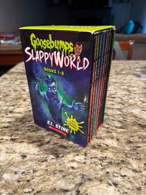 Scholastic Goosebumps SlappyWorld Books 1-8 Box Set